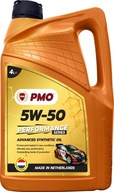 PMO OIL 5W50 4L VÝKONNOSTNÁ SÉRIA PRETEKY