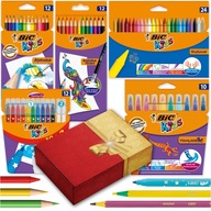 BIC KIDS KREATÍVNA SÚPRAVA NA DEŇ DETÍ pastelky fixky DARČEK x72