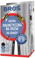 Magnetická moskytiéra na dvere BROS 1x2,2m biela