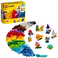 LEGO Classic Kreatívne priehľadné kocky 11013