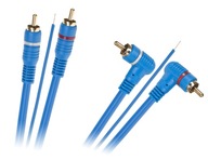 Audio RCA signálový kábel 5m + ovládací kábel