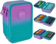 COOLPACK SCHOOL PENCASE 3 KOMOROVÝ GRADIENT ČUČORIEK