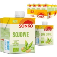 Sonko Sojowe Organic Bio Rastlinný nápoj 500ml x12