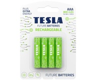 Batéria TESLA GREEN+ HR03 AAA 800mAh 1,2V Ni-MH