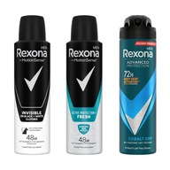 Sada antiperspirantov v spreji REXONA MEN pre mužov 3x 150ml