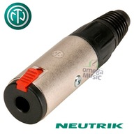 NEUTRIK NJ3FC6 6,3mm Jack konektor pre TRS kábel