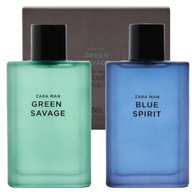 ZARA MAN GREEN SAVAGE ZARA MAN BLUE SPIRIT 2 X 90 toaletná voda