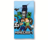 MINECRAFT plážová osuška 70x140 bavlna 290g/m2