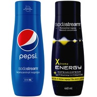 Nápojový koncentrát PEPSI + ENERGY SodaStream