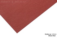 Kydex Blood Red - 150x200mm tl. 1,5 mm