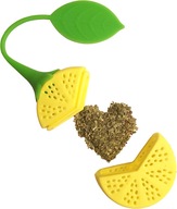 Silikónový čajový lúhovač citrónová bylina