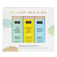 Ošetrenie proti vráskam 3x sérum BEAUTY BOX, hydratácia, regenerácia LaQ