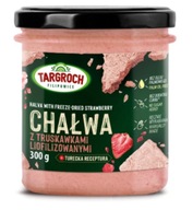 Targroch Halva s jahodami bez cukru 300g Prírodný krém Halva