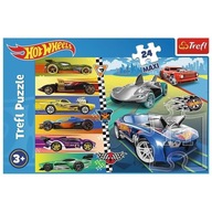 Puzzle 24 maxi sada puzzle Fast Hot Wheels TREFL