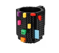 Block Mug + Blocks - 350ml - Black