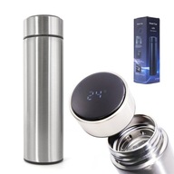 TERMOhrnček THERMOS SMART LED 500ML STRIEBORNÝ