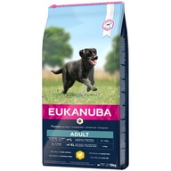 Eukanuba pre dospelých psov veľkých plemien kura 15 kg