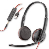 Plantronics Blackwire C3225 USB-A + 3,5 mm jack