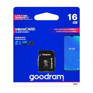 Pamäťová karta micro GOODRAM SDHC microSD 16GB