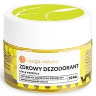 ZDRAVÝ deodorant v podpazuší v kréme z ľanového pačuli