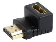 Adaptér HDMI 3D uhlový LCD Plazmový LED konektor 3