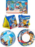 SADA PAW PATROL BUTTERFLY GUĽOVÝ RUKÁV SET BAZÉNOVÉ KOLESO