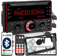 Rádio 2 DIN BLUETOOTH PEUGEOT BOXER FIAT DUCATO CITROEN JUMPER 2006-2010