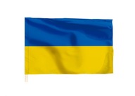Vlajka Vlajky Ukrajiny 110x70 HRUBÝ MATERIÁL