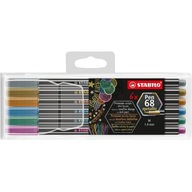 STABILO Kovové popisovače PEN 68 6 COLORS