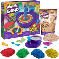 KINETIC SAND Voňavé pieskové+kučeravé farby