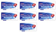 Mentos Clean Breath Peppermint pastilky 7x21g