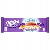 12x 300g MILKA Chrumkavá jogurtová čokoláda KARTÓN