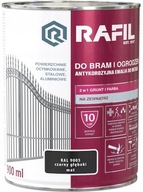 RAFIL Gate Fences 0,9L sýto čierny matný