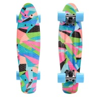 Skateboard Fiszka pre deti Meteor ABEC-7