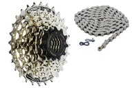 SHIMANO CS-HG41 7-rýchlostná kazeta + reťazová sada + KMC Z7