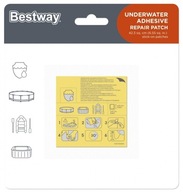 Bestway Waterproof Repair Patchs 10 ks 62068