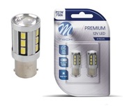 LED žiarovky P21W Ba15s DRL CANBUS 12V biela M-tech