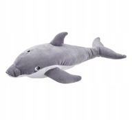 PLYŠOVÁ HRAČKA DOLPHIN MASKOT IKEA BLAVINGAD IKEA 50 cm sivá