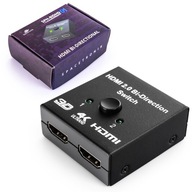 HDMI zlučovač/rozbočovač 2x1 1x2 SPH-BIDHD01 1080p