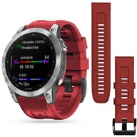 QuickFit RED remienok pre Garmin Epix Pro Gen 2 42 mm