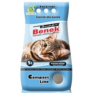 SUPER BENEK KOMPAKTNÁ 5L BENTONITOVÁ PODSTIELKA PRE KAT