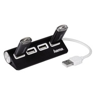 USB HUB pre notebook so 4 Hama USB 2.0 portami