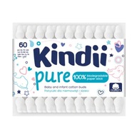 KINDII KIDS Hygienické štuple do uší, 60 kusov