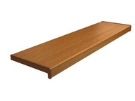 PVC OKENNÝ PARAPET KOMORA DUB ZLATÝ d.100cm š.20cm