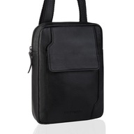 Kožená taška na ľadvinku Betlewski City Postman Bag