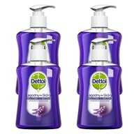 DETTOL antibakteriálne tekuté mydlo s pumpičkou upokojujúce levanduľa 4 x 250 ml