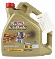 MOTOROVÝ OLEJ CASTROL 5W-30 4L EDGE C3 ___FILTRE!