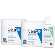 CeraVe hydratačný balzam pre suchú a veľmi suchú pleť 454 g x2 + ZDARMA