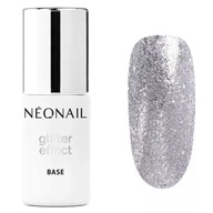 NeoNail Hybrid Glitter Effect Base 7,2 ml - Silver Twinkle