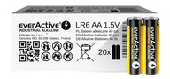 40 ks. everActive LR6 / AA alkalické batérie